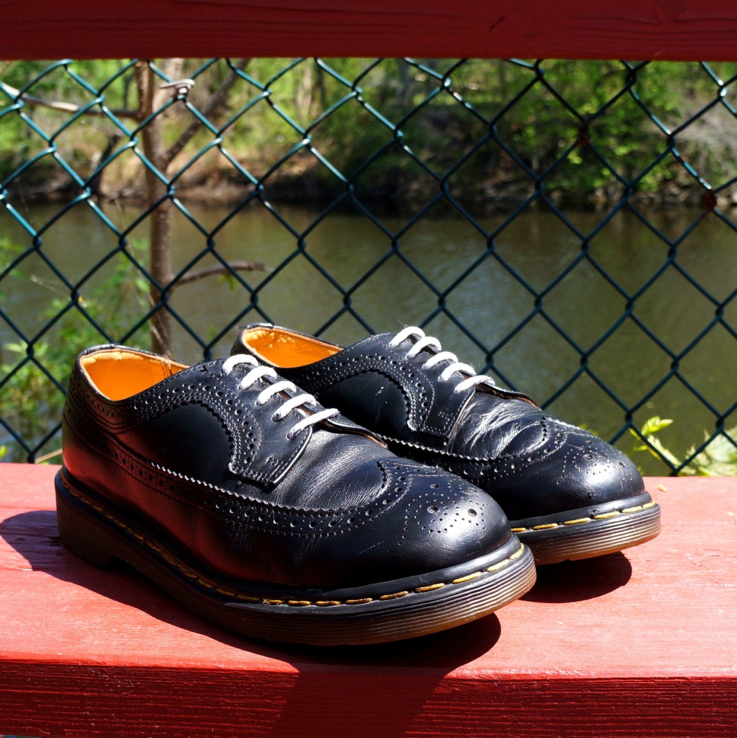 doc martens brogue shoes