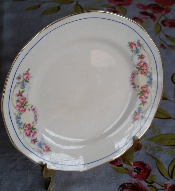 Items similar to Set of 3 Limoges China Co. Sebring, Ohio Floral