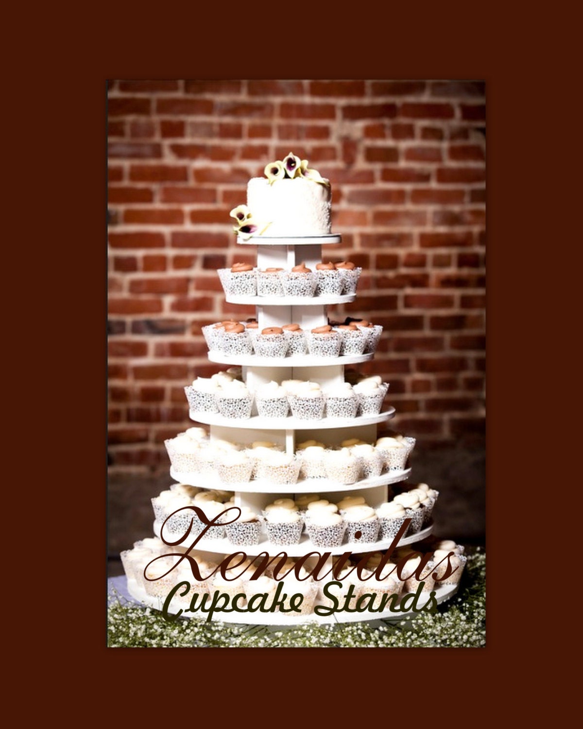 cake tier stand 2 diy Threaded Cupcake Cupcakes Rod 7 200 Round Stand with Tier