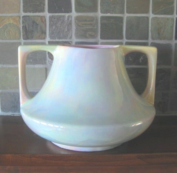 Early Haeger Pottery Eve Vase Antique by RiverHouseArtPottery