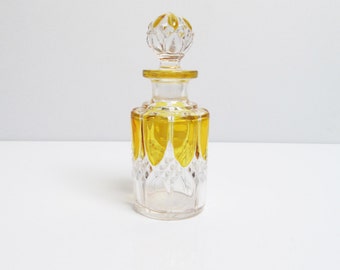 Art Deco perfume bottle vanity Luxval Val Saint Lambert crystal glass ...