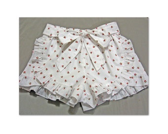 GIRLS SHORTS! Shorts sewing pattern, Ruffled Shorts pdf sewing pattern for girls 2 - 12 years, cute ruffled shorts pattern