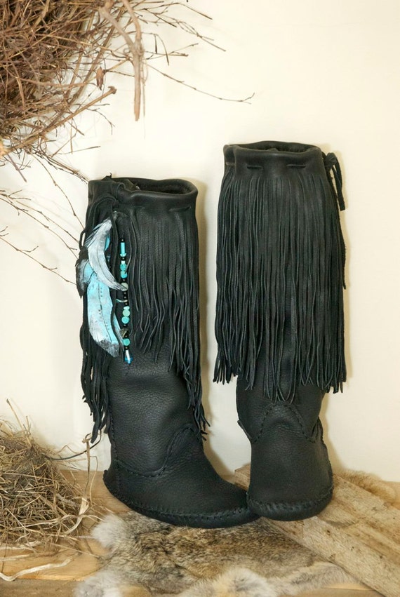 custom handmade moccasins