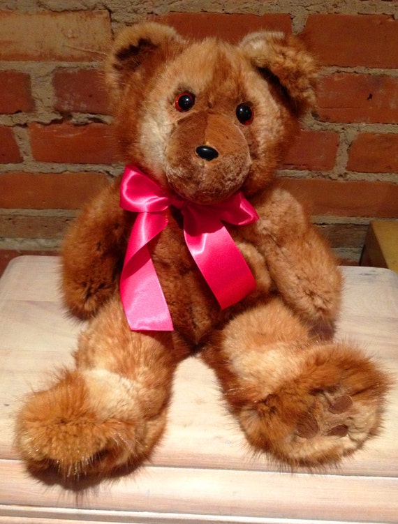 ginger teddy bear