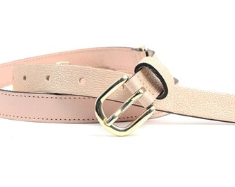 Slim waist belt women fashionable summer leather belt