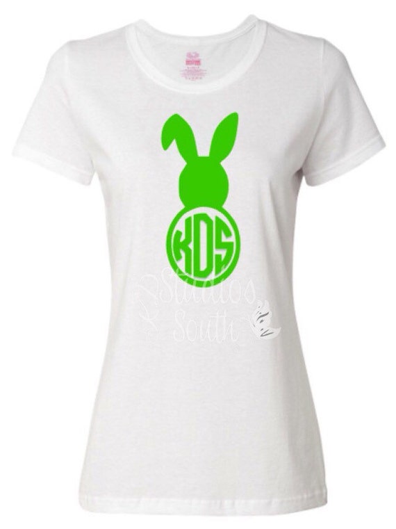 easter monogram shirt