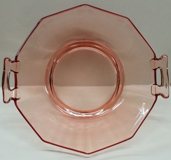 Imperial Molly Bowl Pink Glass Depression By Snowyowltreasures