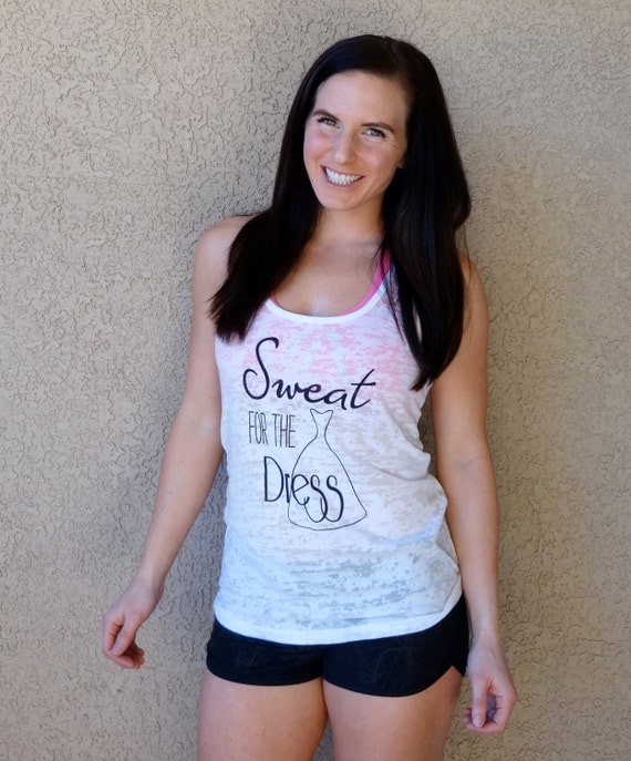 Sweat for the dress racerback burnout tank top sizes s - xl