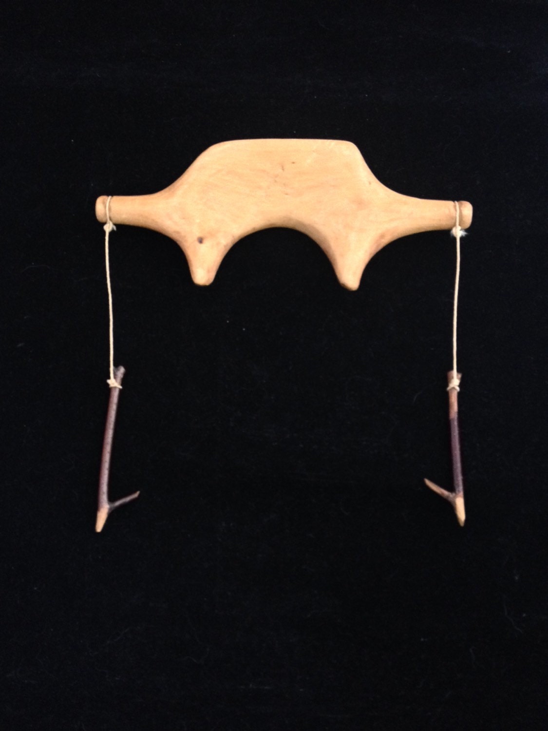 Vintage Miniature Neck or Shoulder Yoke by HoofheartedCreations