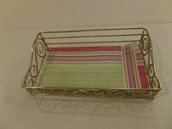 vintage metal napkin holder shabby chic vintage metal napkin holder shabby chic