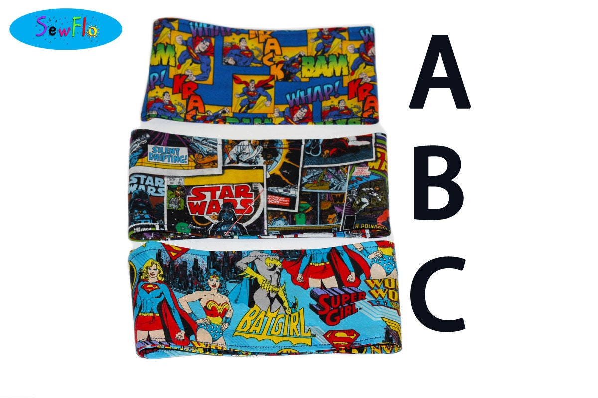 Star Wars Stirnband Wonder Woman-Kopftuch Superman Bandana