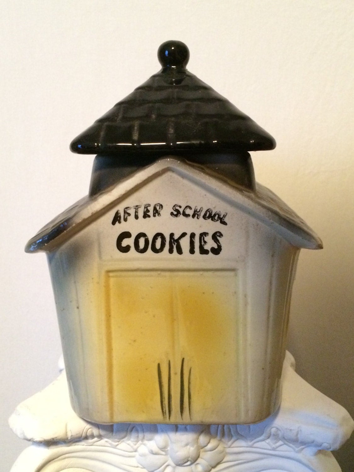 American Bisque Cookie Jar 741 After School by SoaringHawkVintage
