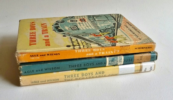 Items similar to Vintage Three Boys Children's Series Nan Hayden Agle ...