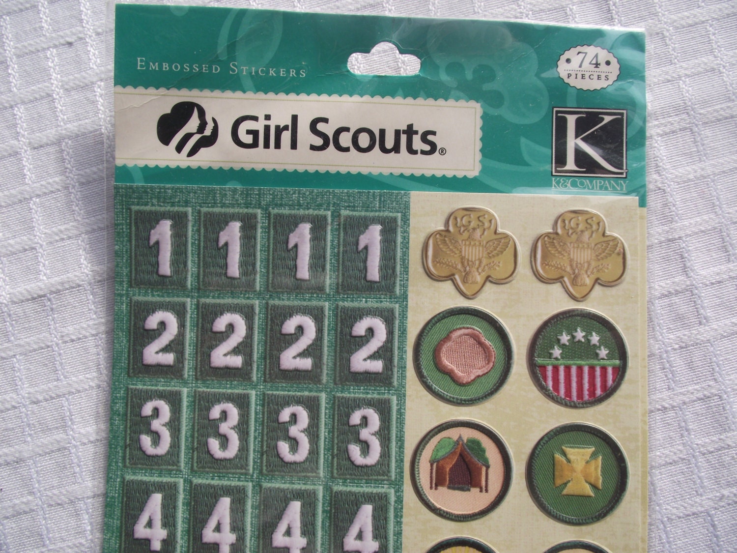 GIRL SCOUT StickersAMERICAN Girl Scout StickersScrapbook