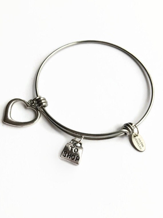 Shopping Expandable Bracelet Shopping Stacking Bracelet
