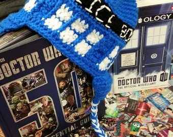 Doctor Who Inspired Tardis Fan Art Hat