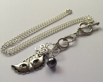 Fifty Shades of Grey Necklace 50 Shades Christian Grey Gray Frontal Clasp