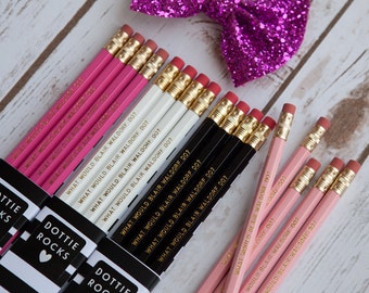 What Would Blair Waldorf Do? Set of 6 Pencils