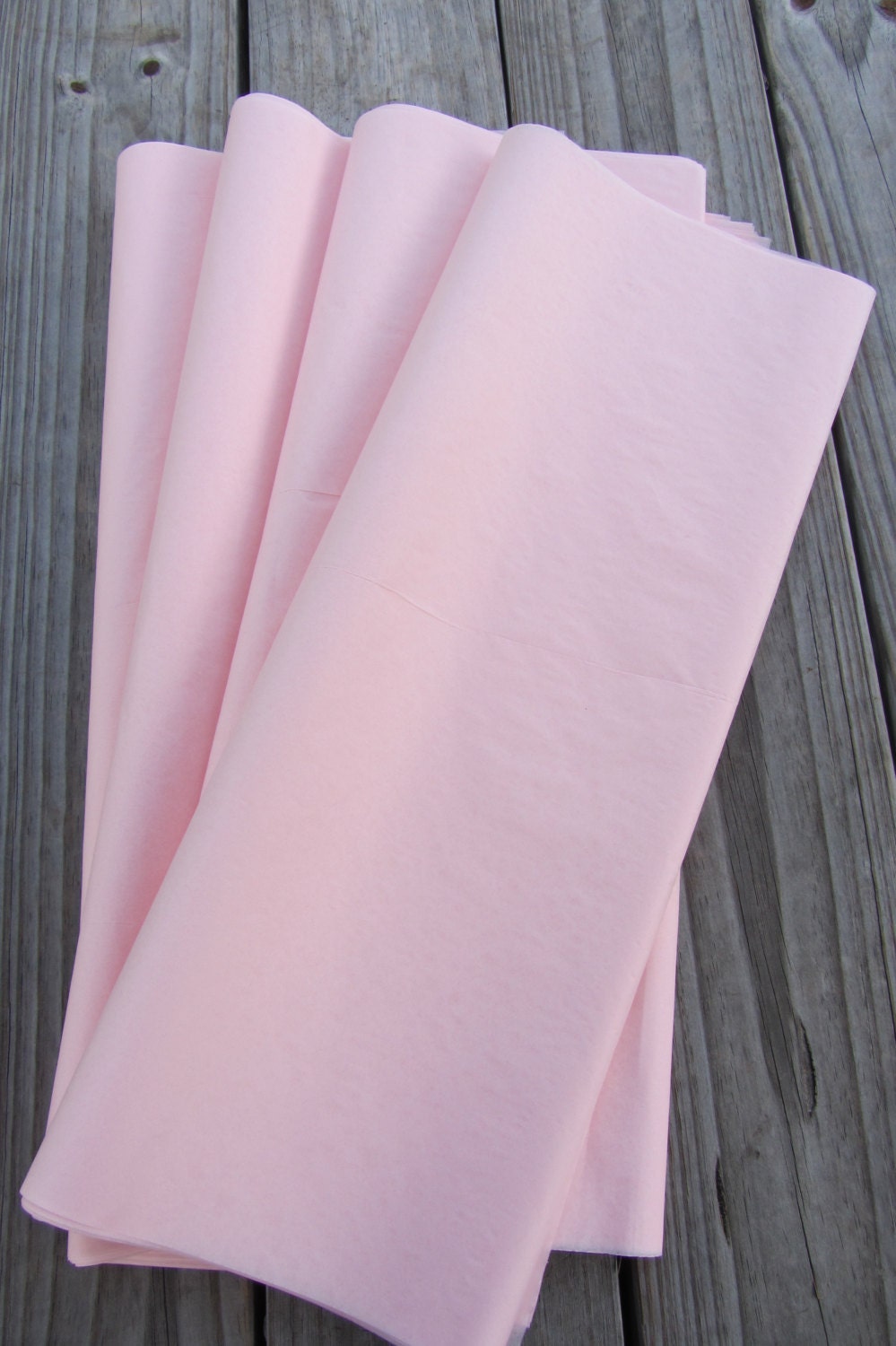 Bulk Tissue Paper / 48 Sheets Light Pink Tissue Paper