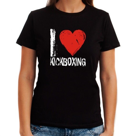 i love kickboxing t shirts