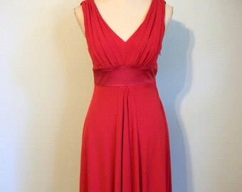 Red Cocktail Dress Valentines Dress Party Dress Designer Dress Old ...