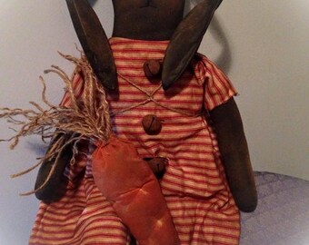 Primitive Bunny Easter Rabbit made to order