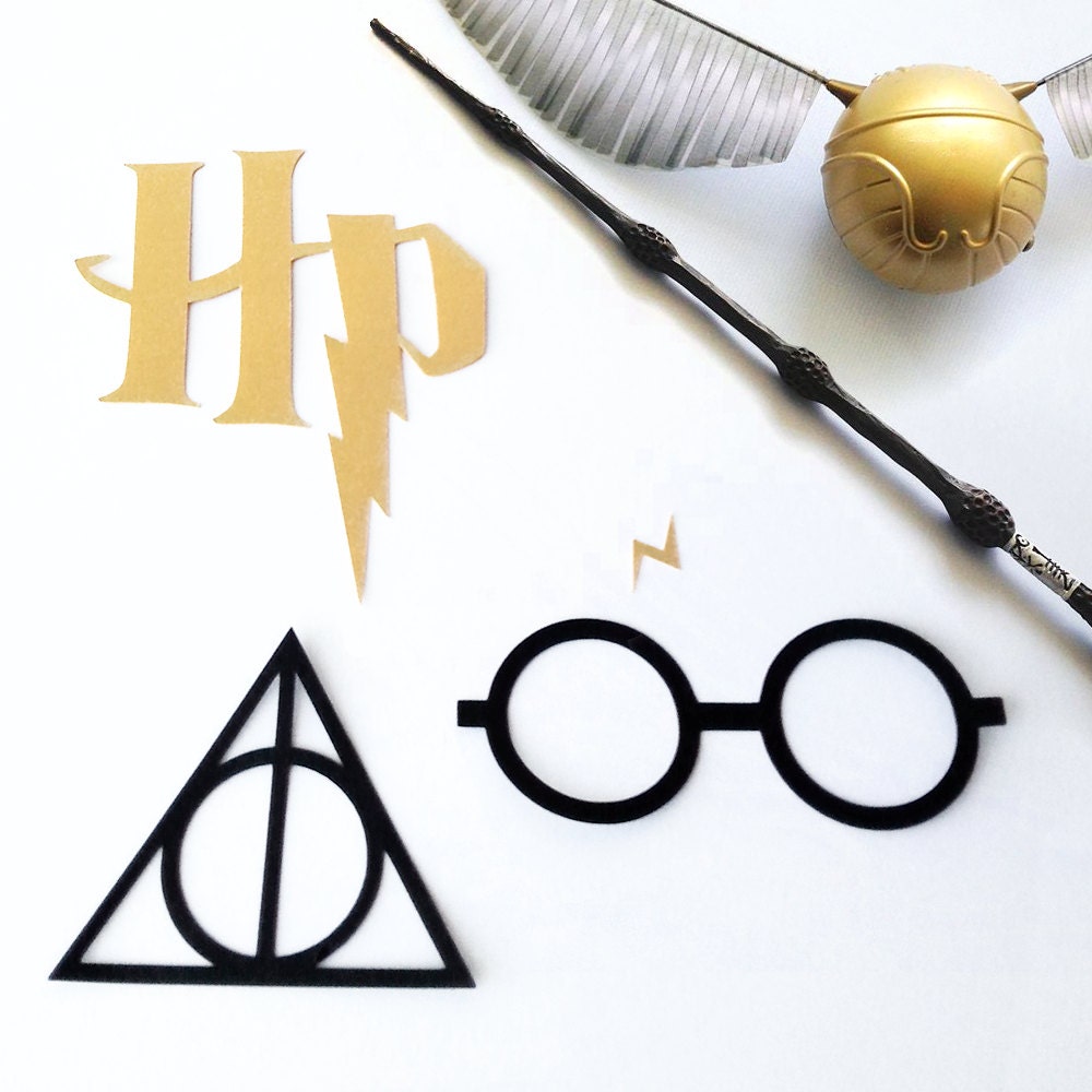 Download Harry Potter icon set SVG File Cutting by AppliqueGeekDesigns