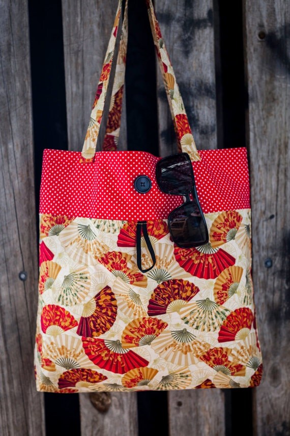 Reusable grocery bag pattern, reusable shopping bag pattern, market ...