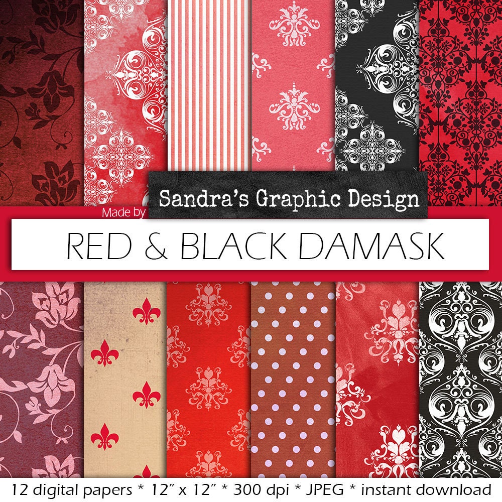 Red white and black meaning picture