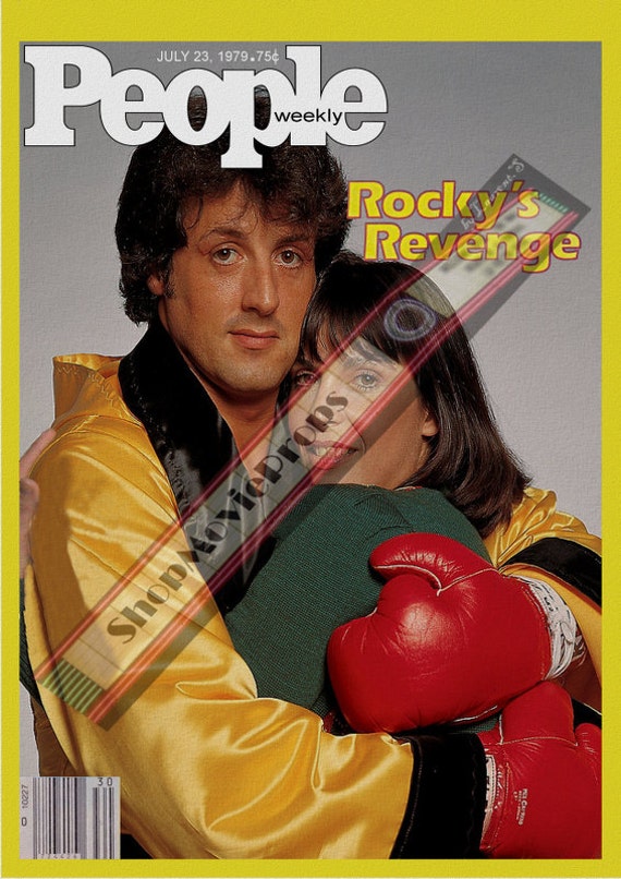 cover people magazine 1976 used in Rocky 2 and 3