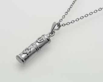 Mezuzah necklace, jewish jewelry ,judaica, gold mezuzah, silver mezuzah necklace judaica jewelry