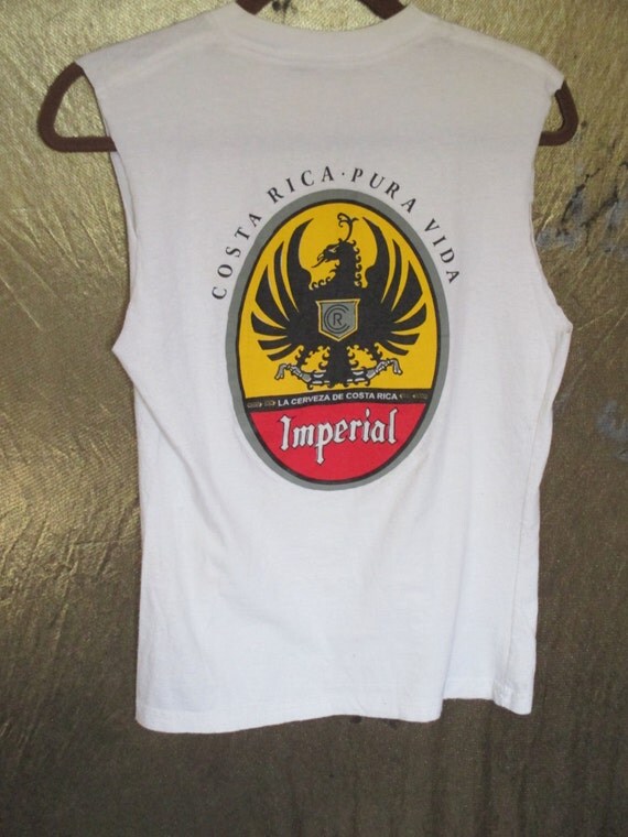 Items similar to 70s 80s Imperial Costa Rica Beer Vintage TShirt on Etsy