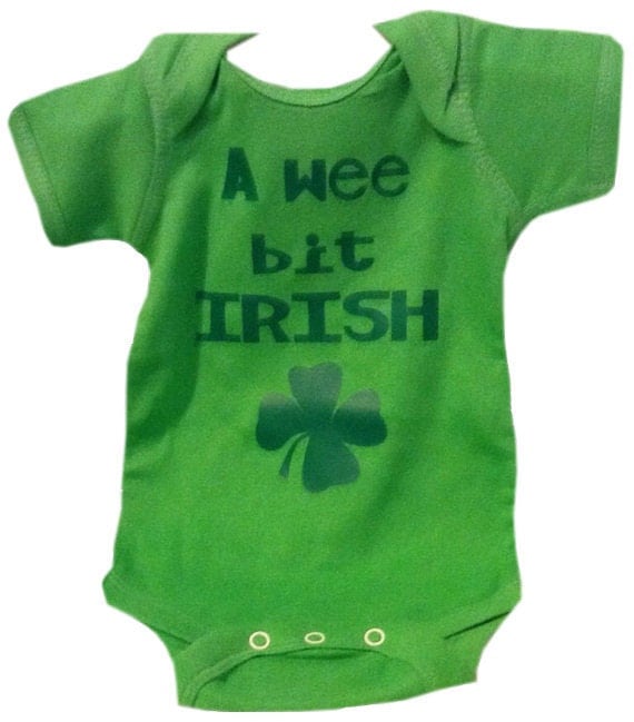 st patrick day onesie