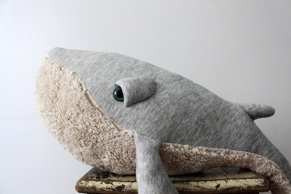 small whale stuffed animal