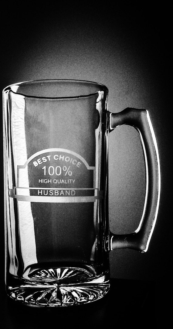 Valentines Day Gift For Him Glass Beer Mug