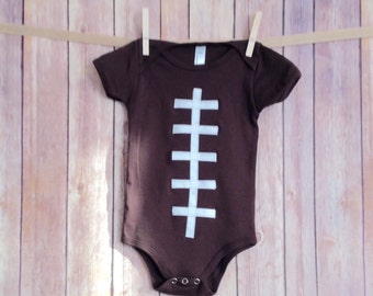 Baby Football Onesie, Baby Football Outfit, Newborn Football Onsie, Boys Football Clothing