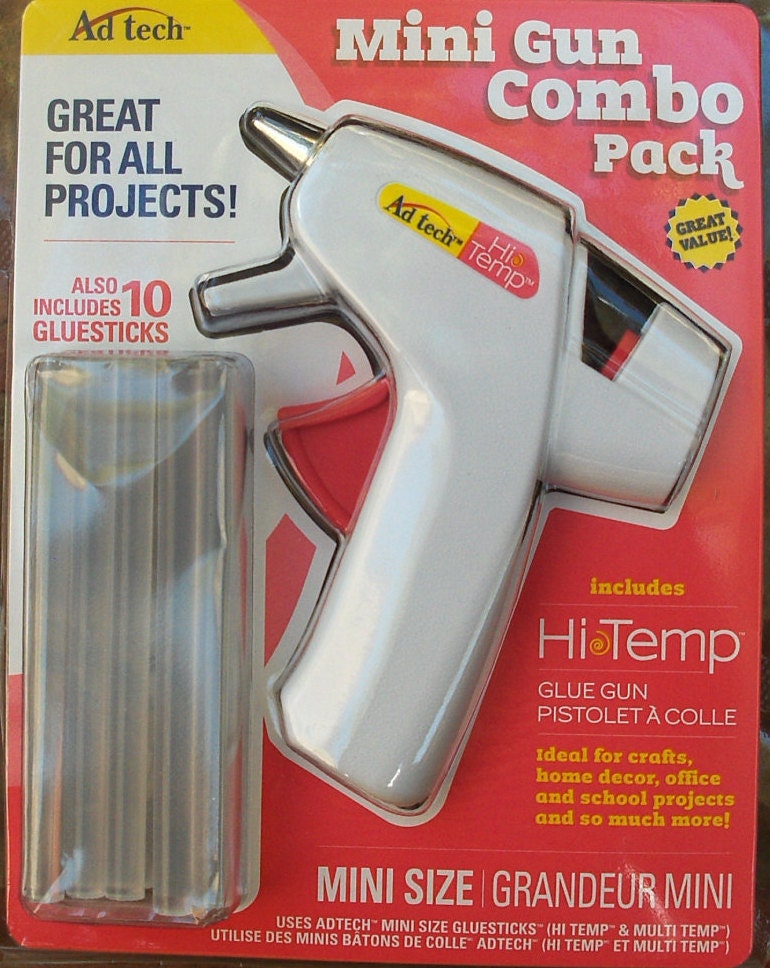 MINI Glue Gun Combo Pack AD TECH High Temp 10 mini glue sticks