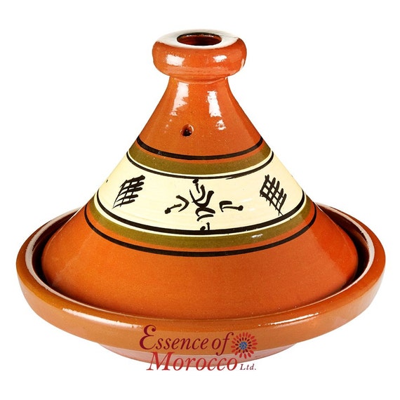 Moroccan Tagine Cooking Pot Terracotta. by EssenceOfMorocco