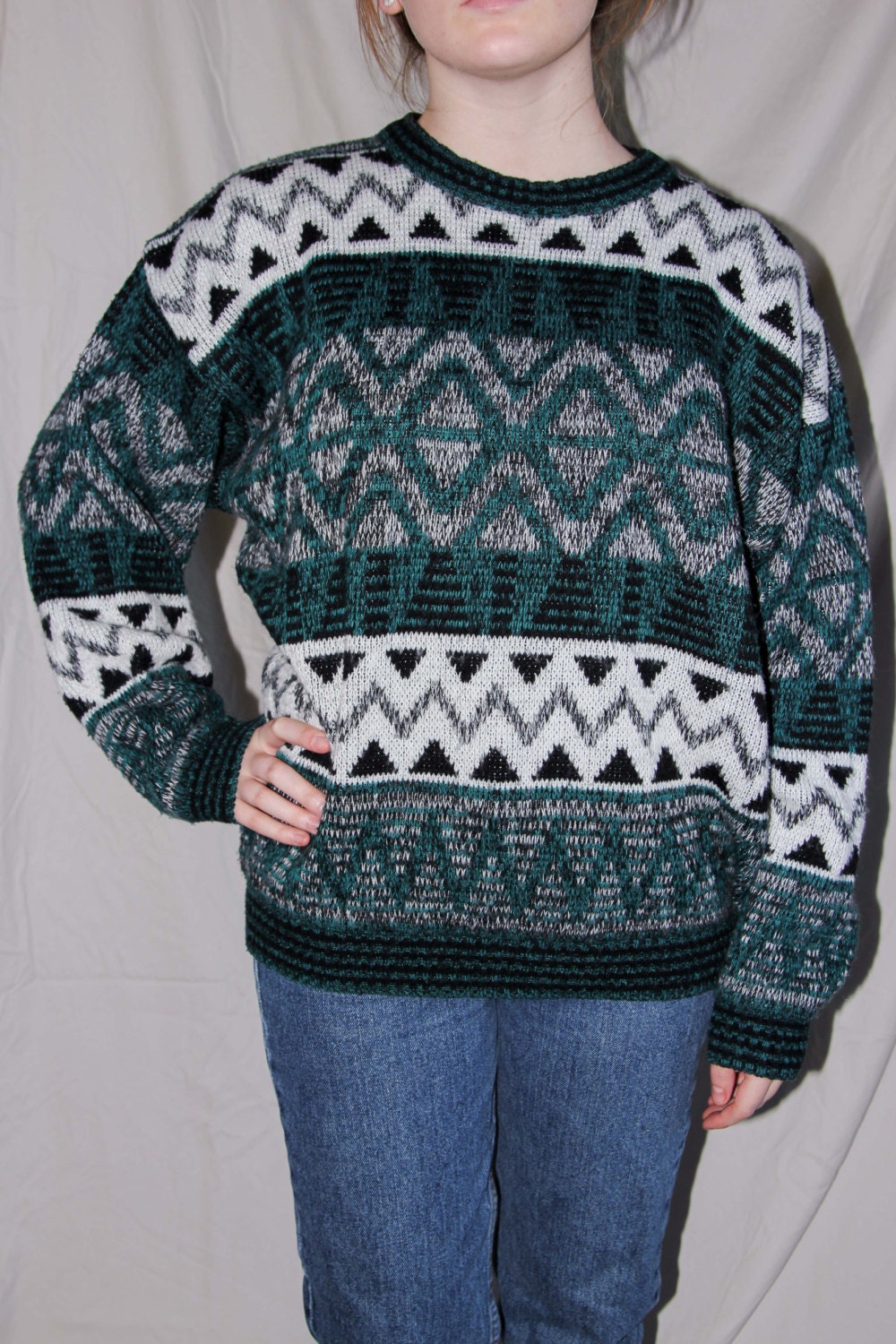 triangle sweater knitting pattern