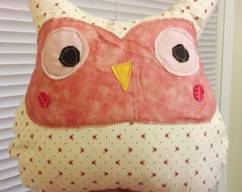 purple plush owl