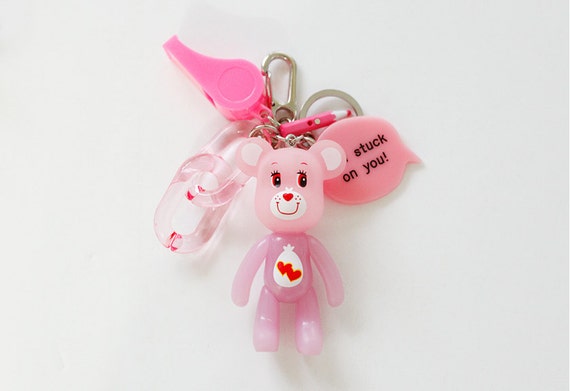 care bear keychain plush