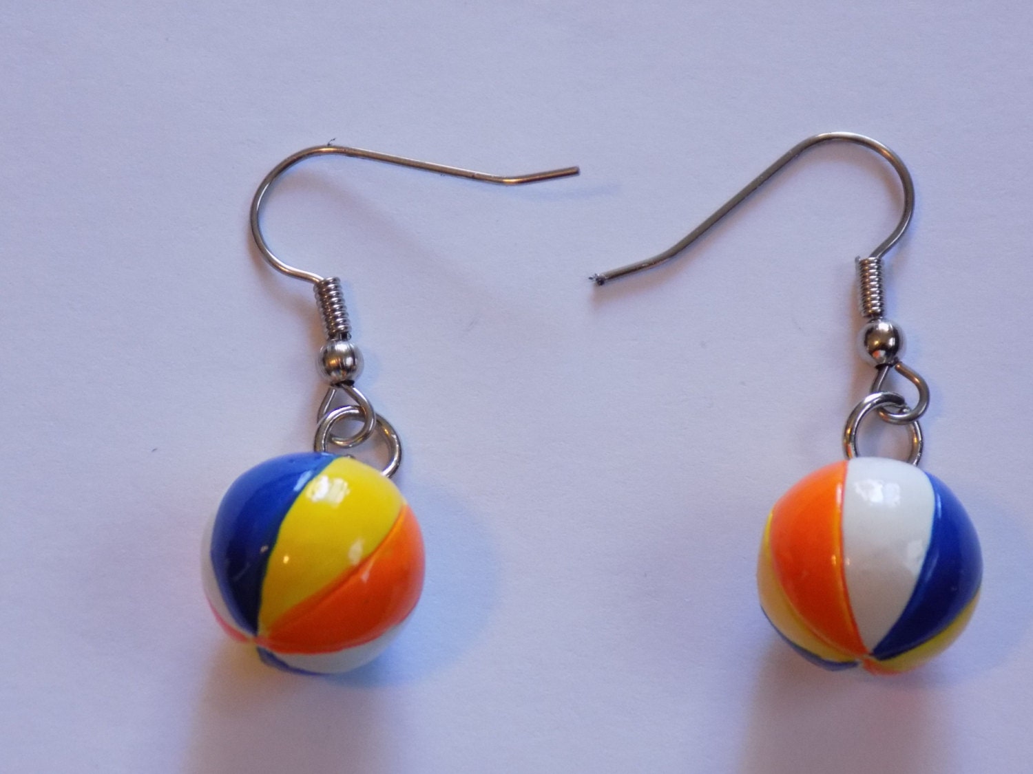 Beach Earrings Beach Balls Beach Balls Beach Umbrellas Hula
