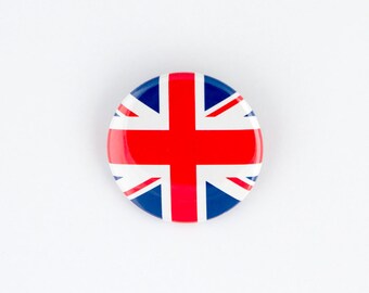Union Jack , England, British Flag Button or Bottle Opener.