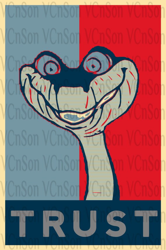 TRUST Image with Snake Instant Download JPEG and PNG by VCnSon