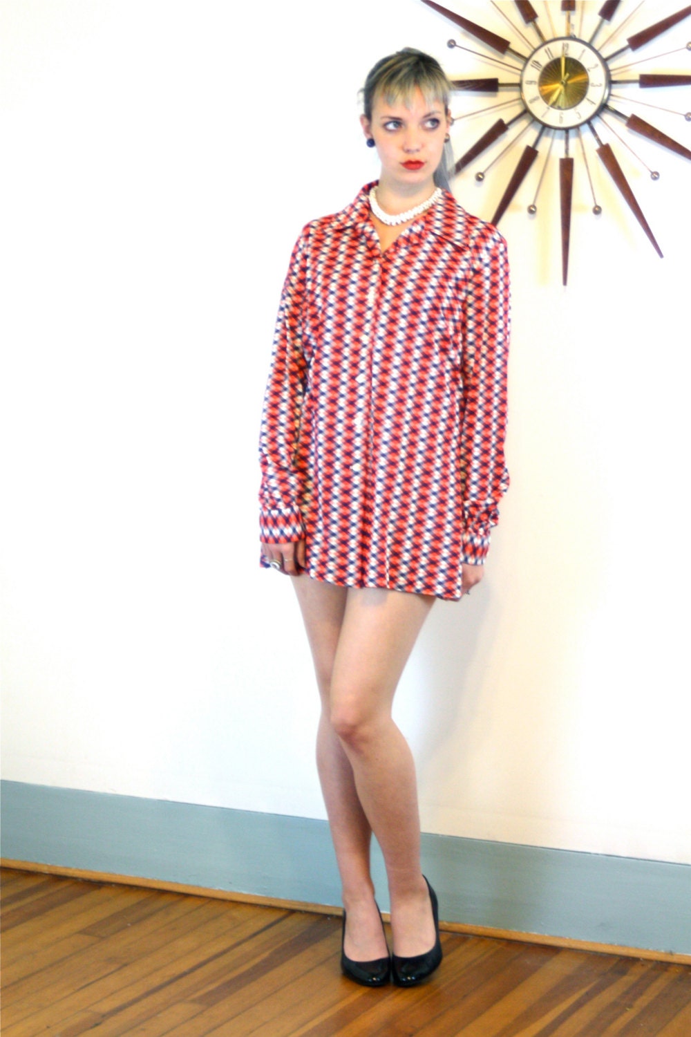 Blue pepper vintage blouses for women men