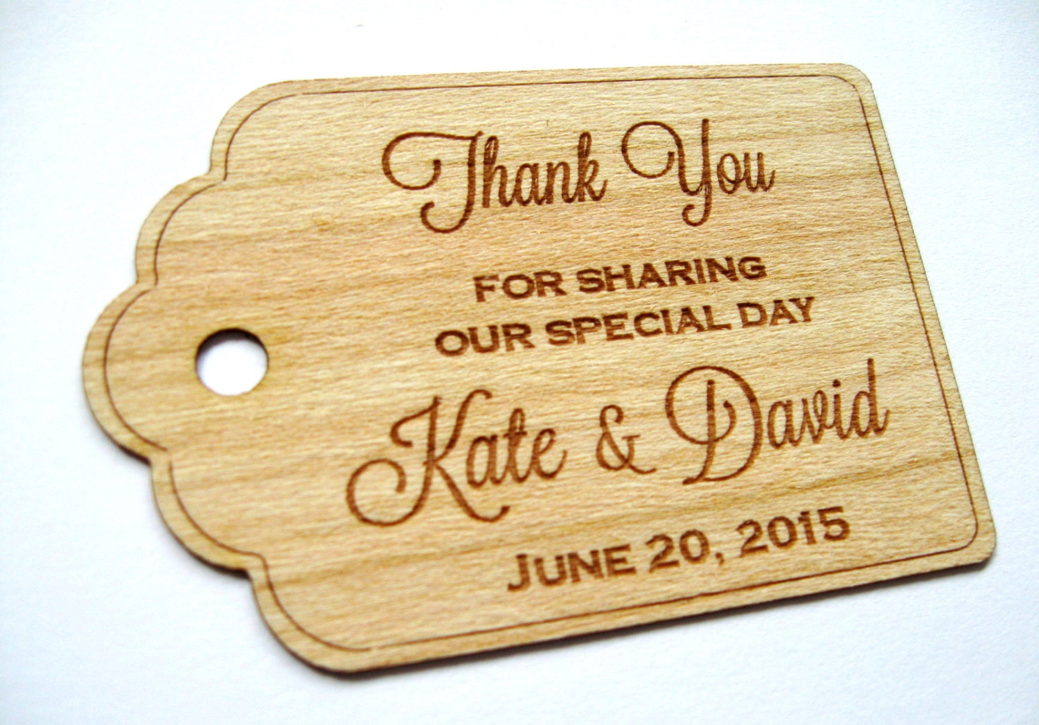 Rustic Wedding Tags 2