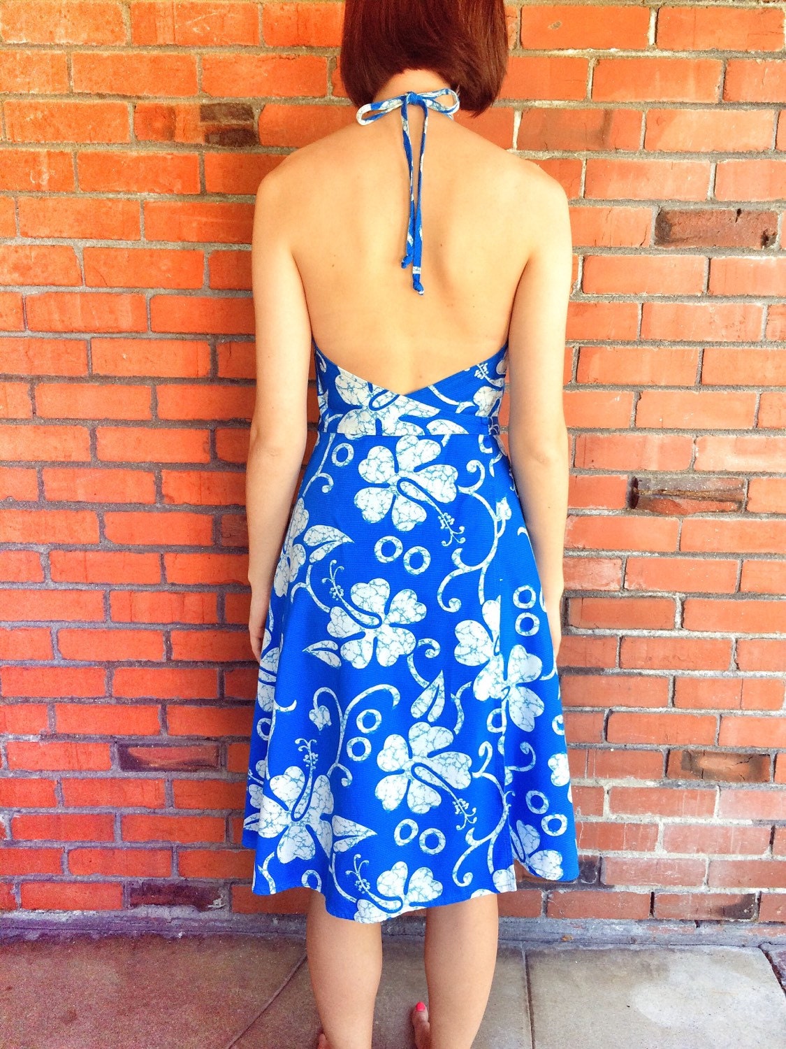seaside tones wrap dress