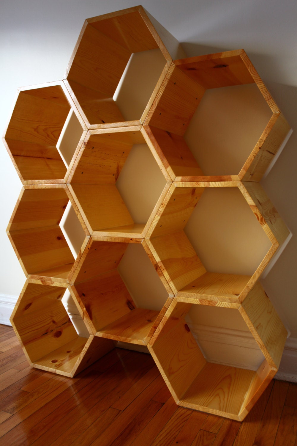 hexagonal shelving