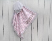 Personalized Baby Girl Receiving Blanket Soft Pink and Grey Baby Shower Gift Idea for Stroller, Crib, Swaddle and Tummy Time 38" X 38" Personalized Baby Girl Receiving Blanket Soft Pink and Grey Baby Shower Gift Idea for Stroller, Crib, Swaddle and Tummy Time 38" X 38"