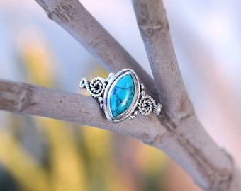 The Enchantress Turquoise Ring